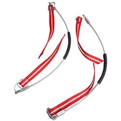 スノーシューズ用卍ヒールワイヤー2本入り ワカン アクセサリ SN24