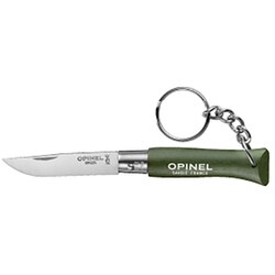 アクセサリーナイフ 41803 OPINEL ColoramaキーチェーンNo.4 カーキ