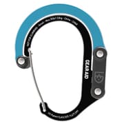 カラビナ 20133 HEROCLIP SMALL Black&Blue