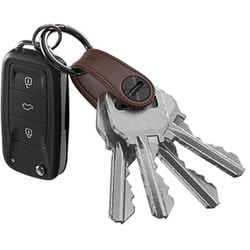 鍵用アクセサリー 15083 KEYSMART ミニレザー BR