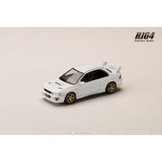 HJ641079JW 1/64 スバル インプレッサ PURE SPORTS COUPE WRX type R STi Version （GC8） V WR Type フロントバンパー ピュアホワイト [ダイキャストミニカー]