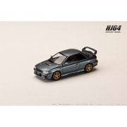 HJ641079JGM 1/64 スバル インプレッサ PURE SPORTS COUPE WRX type R STi Version （GC8） V WR Type フロントバンパー クールグレーメタリック [ダイキャストミニカー]