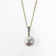 K18パールプチネックレス 016112351