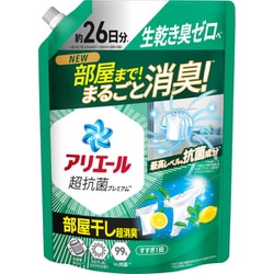 アリエールジェル 部屋干しプラス つめかえ超特大サイズ 625g [非濃縮液体洗剤]
