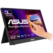 ポータブルモニター/ASUS ZenScreen Touch/15.6型/フルHD(1920×1080)/IPSパネル/ノングレア/miniHDMI×1 USB-C×1/スピーカー搭載/10点タッチスクリーン/バッテリー内蔵/国内正規品 MB16AMTR