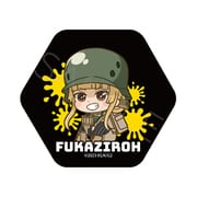 SYNC-GGOHEX-C ソードアート・オンライン オルタナティブ ガンゲイル・オンライン II 六角形缶バッジ C. フカ次郎