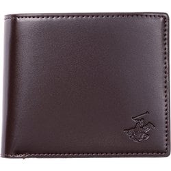 二つ折り財布 BHG-M1002 ダークブラウン/ブラウン