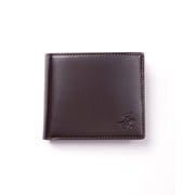 二つ折り財布 BHG-M1002 ダークブラウン/ブラウン