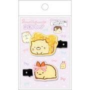 FE42504 すみっコぐらし 前髪クリップ ねこ&えびふらいのしっぽ