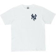 ML0125SS0010 [25SS MLB STANDARD LOGO TEE Tシャツ ヤンキース XL WH]