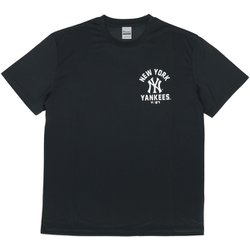 ML0125SS0003 [25SS MLB POLYESTER TEE  Tシャツ ヤンキース M BK]