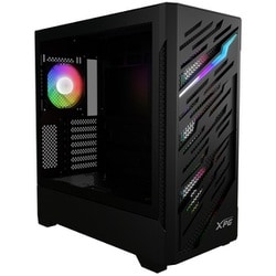 ミドルタワー ATX PCケース ブラック STARKERAIRBTFMTA-BKCWW