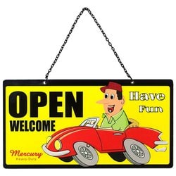 OPEN/CLOSEサイン Driving Mr.T ME013635