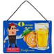 エンボス ティンサイン Orange Juice ME013567