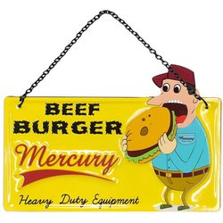 エンボス ティンサイン Beef Burger ME013574