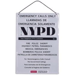 ティンサイン NYPD ME011280