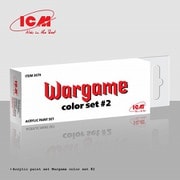 ICM 3079 ウォーゲームカラー アクリルセット #2 [プラモデル用塗料]