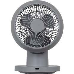 完全分解式 DCモーター搭載 3Dサーキュレーター リモコン付 ブルーグレー LCAF033-BY