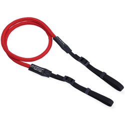シルク丸唐紐カメラストラップ テープタイプ レッド ACAM-307A RED