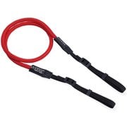 シルク丸唐紐カメラストラップ テープタイプ レッド ACAM-307A RED