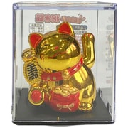 ソーラー招き猫 6cm ゴールド6cm 208-307