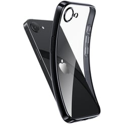 NI-D1-SEES0502 [iPhone 16e用 TPUソフトケース クリアブラック]