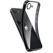 NI-D1-SEES0502 [iPhone 16e用 TPUソフトケース クリアブラック]