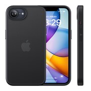 NI-D1-SEES0210 [iPhone 16e用 TPU+PCケース 艶消しブラック]