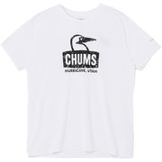 ランニングブービーフェイスTシャツ レディース ランニングウェア シャツ White(W001) Mサイズ CH11-2494