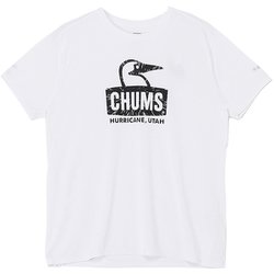 ランニングブービーフェイスTシャツ レディース ランニングウェア シャツ White（W001） Lサイズ CH11-2494