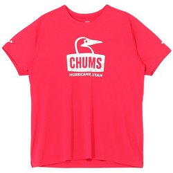 ランニングブービーフェイスTシャツ レディース ランニングウェア シャツ Pink（R018） Lサイズ CH11-2494