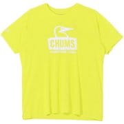 ランニングブービーフェイスTシャツ レディース ランニングウェア シャツ Lime（M014） Lサイズ CH11-2494