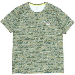 ランニングオールパターンTシャツ レディース ランニングウェア シャツ Mt.Camo（Z352） Lサイズ CH11-2498