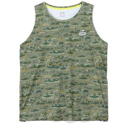 ランオールパターンスリーブレスシャツ レディース ランニングウェア シャツ Mt.Camo（Z352） Mサイズ CH11-2501