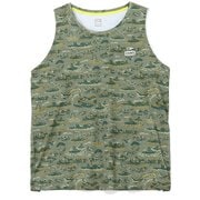 ランオールパターンスリーブレスシャツ レディース ランニングウェア シャツ Mt.Camo(Z352) Lサイズ CH11-2501