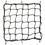 ポーターネットブラック Lサイズ 450×450mm 高強度フック・強力固定・4mmゴム MP-040
