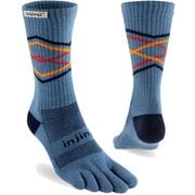 トレイルミッドウェイトクルー ユニセックス ランニングウェア ソックス レイク Lサイズ(27.5-29cm) 213170