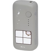 【ちいかわ】 モバイルバッテリー 5,000mAh PD20W対応 Type-C入出力 Type-A出力 2年保証 ラテグレージュ GPS-MB5001-CKW-GY