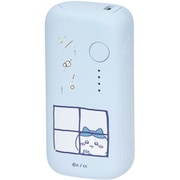 【ちいかわ】 モバイルバッテリー 5,000mAh PD20W対応 Type-C入出力 Type-A出力 2年保証 パウダーブルー GPS-MB5001-CKW-BL