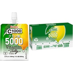 C1000 ビタミンゼリー クエン酸5000 180gパウチ 6コ入 [清涼飲料水（ゼリー飲料）]