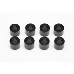 ZC-A3650B [φ3xφ6x5.0mm アルミシム 8個入 （黒）]