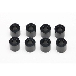 ZC-A3660B [φ3xφ6x6.0mm アルミシム 8個入 （黒）]