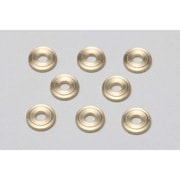 ZC-B3815 [φ3xφ8x1.5mm ブラススペーサー 高精度切削真鍮製 8個入]