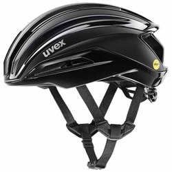 自転車ヘルメット ロードバイク用 JCF公認 MIPS搭載 ドイツ製 uvex surge aero MIPS ブラックマット 56-59cm 4100980115