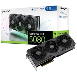 GeForce RTX 5080 16GB Overclocked TripleFan グラフィックスカード VCG508016TFXPB1-O