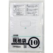 PE規格 ポリ袋 透明 10号 ツルツル素材 100枚入 幅180×奥行270×厚さ 0.03mm 食品衛生法適合 00722010