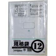 PE規格 ポリ袋 透明 12号 ツルツル素材 100枚入 幅230×奥行340×厚さ 0.03mm 食品衛生法適合 00722012