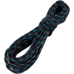 パワーロープ パラコード 4mm×10m 黒/青（赤線） 00011002