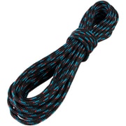 パワーロープ パラコード 4mm×10m 黒/青(赤線) 00011002