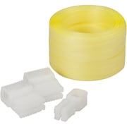 荷造りセット PPバンド 50m 専用ストッパー 25個入 00321200